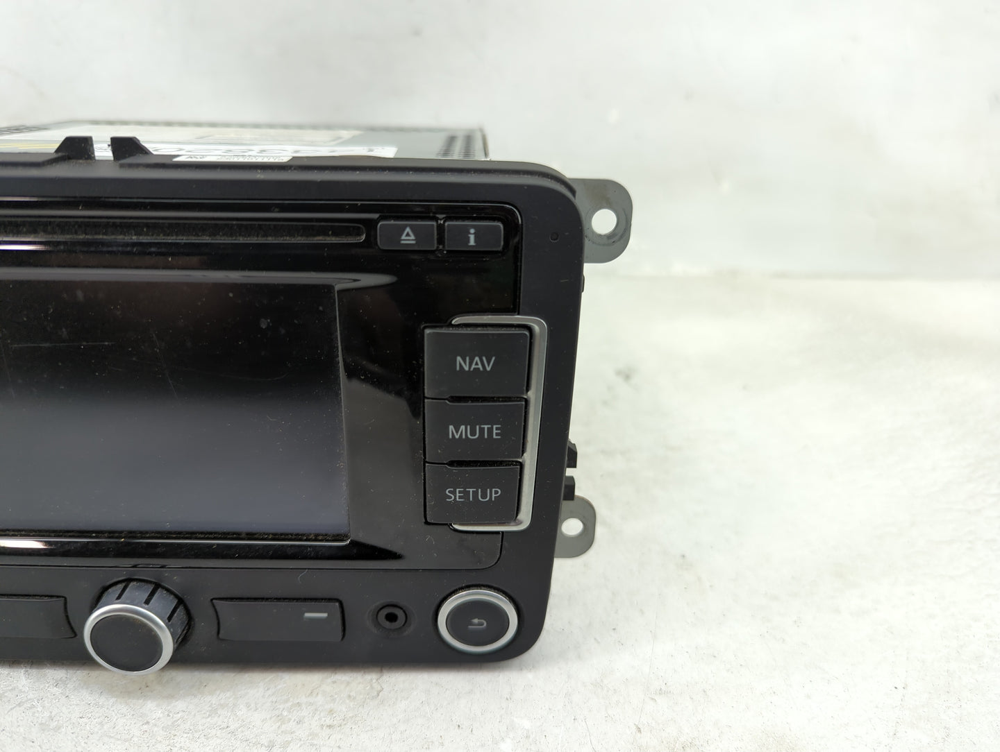 2011 Volkswagen Golf Gti Radio AM FM Cd Player Receiver Replacement P/N:1K0035274A VW RNS 315 NAR, 1K0035274 Fits OEM Used A