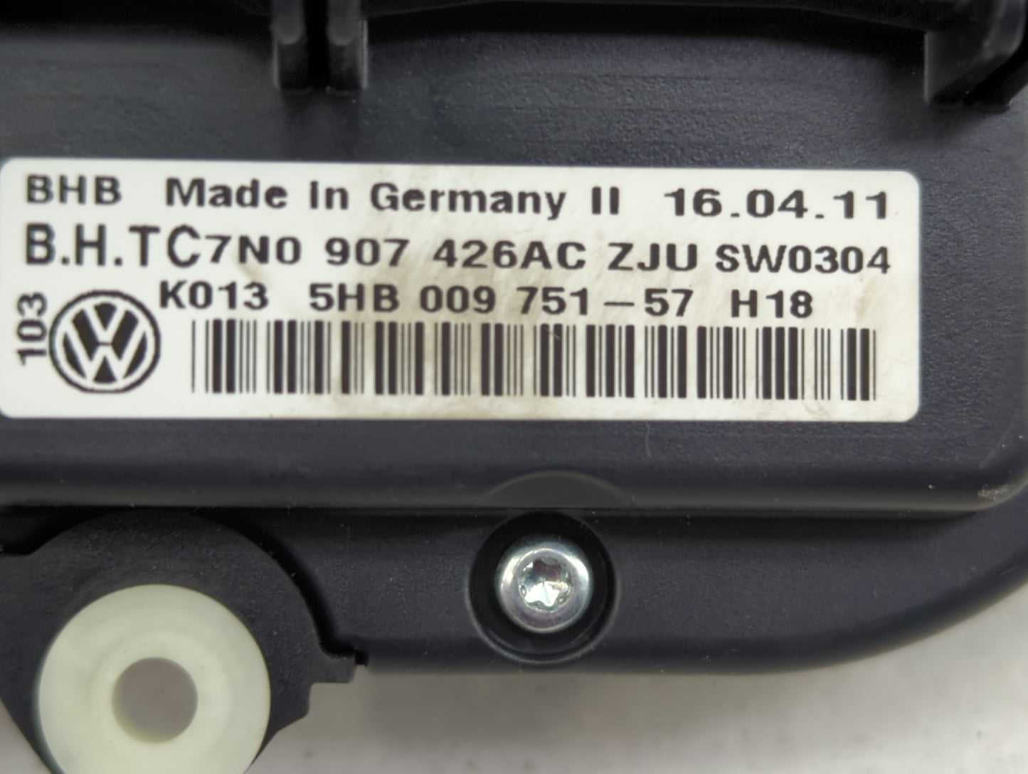 2011 Volkswagen Golf Gti Climate Control Module Temperature AC/Heater Replacement P/N:7N0907426AC 5HB009751-57 Fits Fits 201