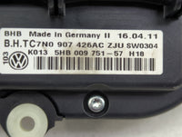 2011 Volkswagen Golf Gti Climate Control Module Temperature AC/Heater Replacement P/N:7N0907426AC 5HB009751-57 Fits Fits 201