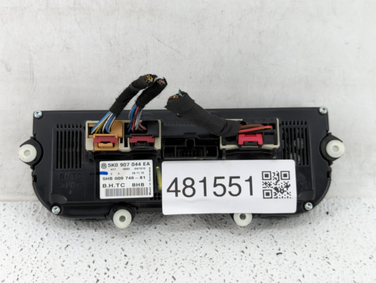 2010-2011 Volkswagen Gti Climate Control Module Temperature AC/Heater Replacement P/N:3C8 907 336AJ 5K0 907 044 BT Fits OEM 