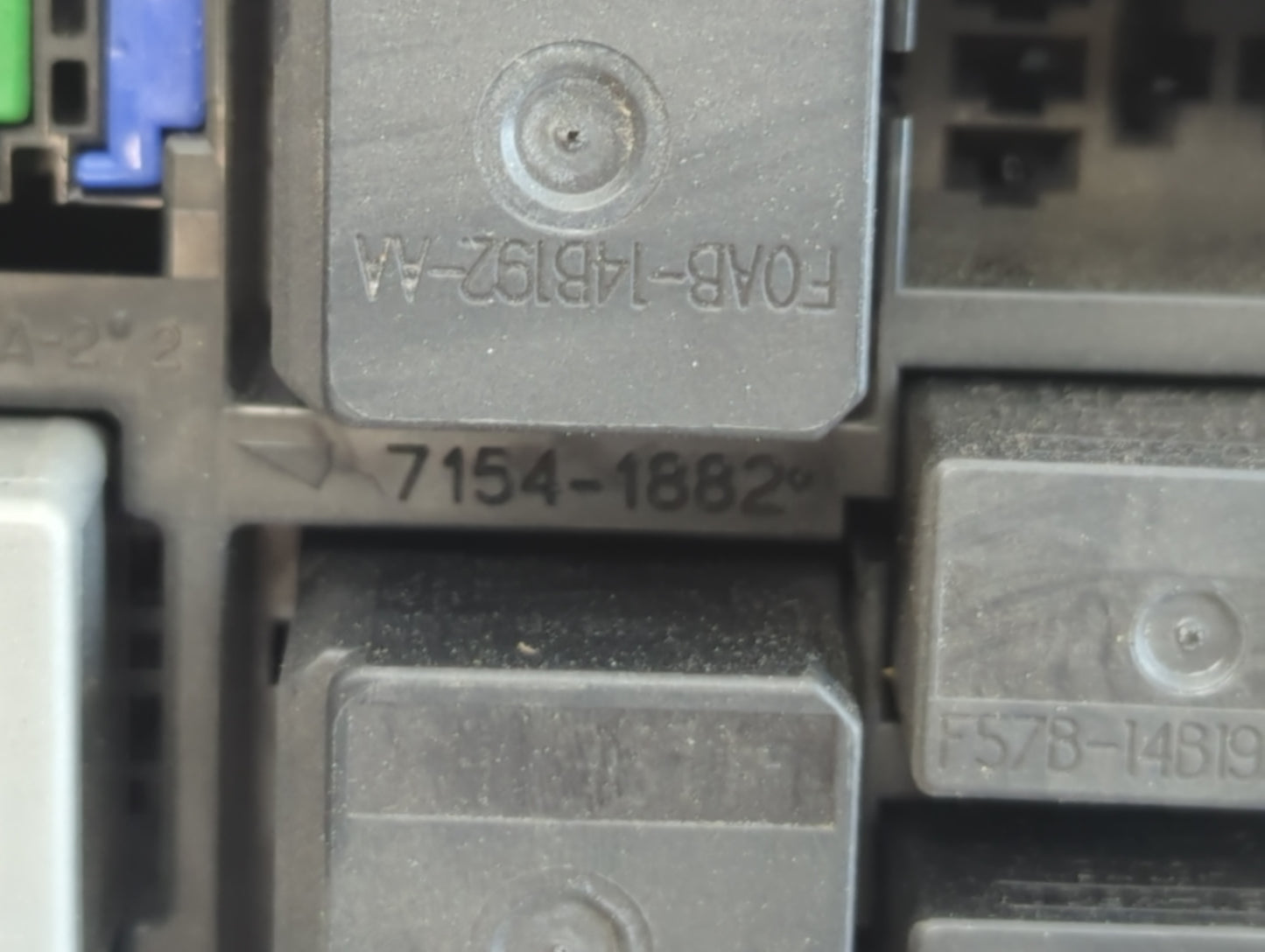 2010-2014 Volkswagen Jetta Fusebox Fuse Box Panel Relay Module P/N:7154-1882 Fits OEM Used Auto Parts - Oemusedautoparts1.co