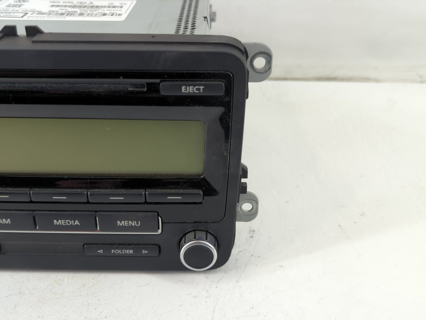 2011-2014 Volkswagen Jetta Radio AM FM Cd Player Receiver Replacement P/N:1K0 035 164 A Fits Fits 2011 2012 2013 2014 OEM Us