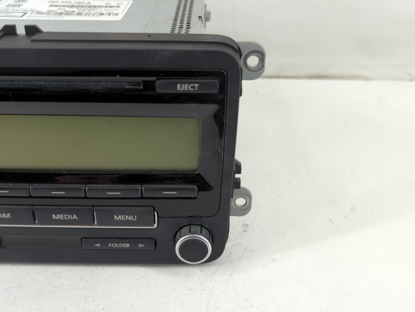 2011-2014 Volkswagen Jetta Radio AM FM Cd Player Receiver Replacement P/N:1K0 035 164 A Fits Fits 2011 2012 2013 2014 OEM Us