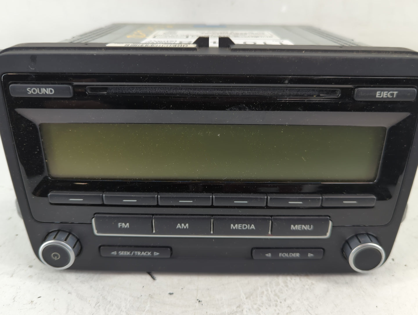 2011-2014 Volkswagen Jetta Radio AM FM Cd Player Receiver Replacement P/N:1K0 035 164 A Fits Fits 2010 2011 2012 2013 2014 O