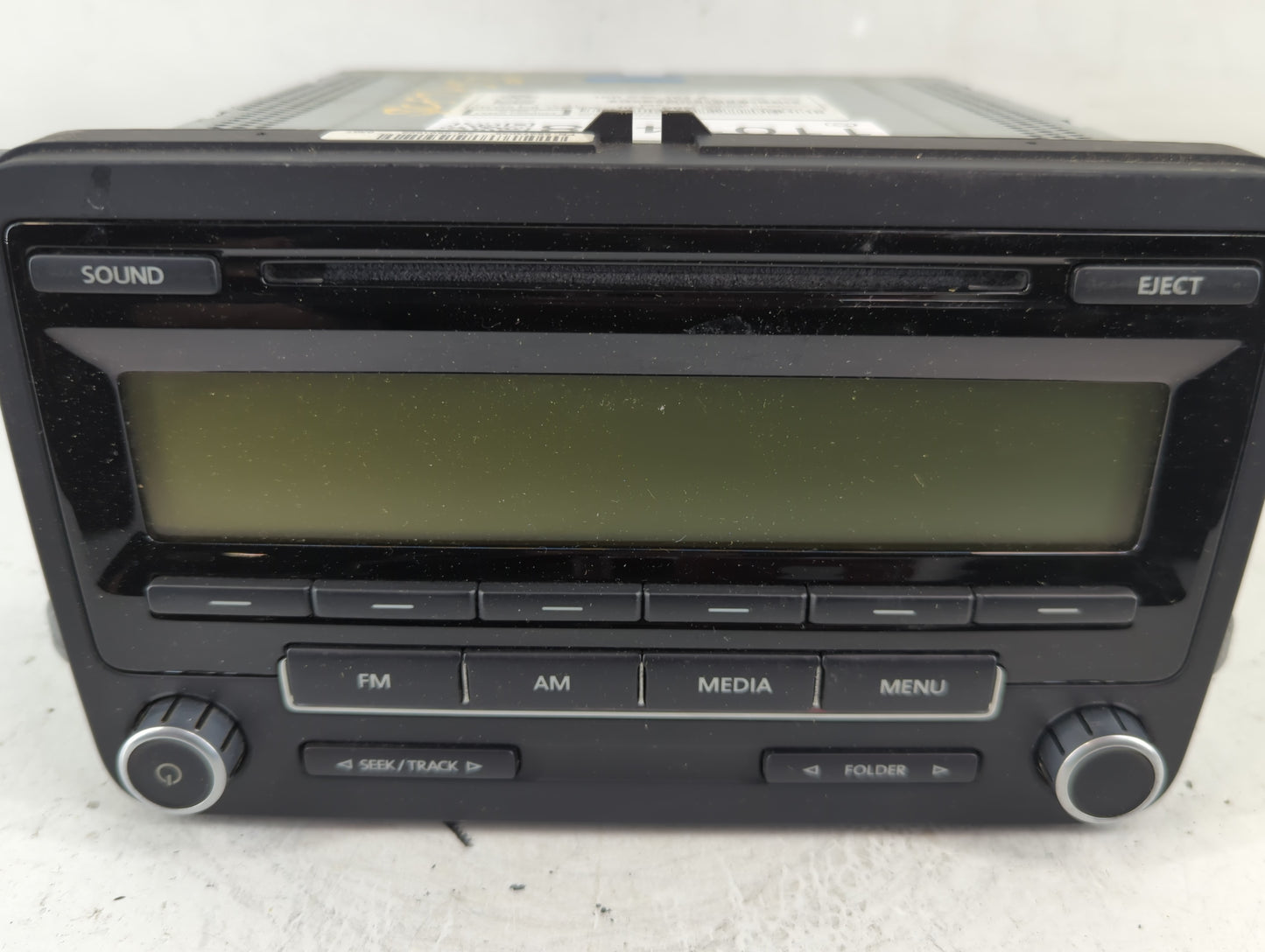 2011-2014 Volkswagen Jetta Radio AM FM Cd Player Receiver Replacement P/N:1K0 035 164 A Fits Fits 2010 2011 2012 2013 2014 O