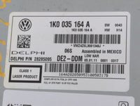 2011-2014 Volkswagen Jetta Radio AM FM Cd Player Receiver Replacement P/N:1K0 035 164 A Fits Fits 2010 2011 2012 2013 2014 O
