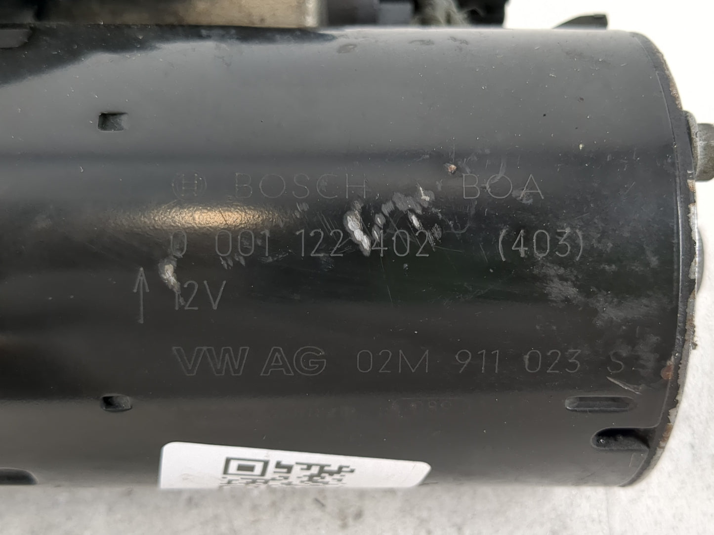 2005-2014 Volkswagen Jetta Car Starter Motor Solenoid OEM P/N:0 001 122 402 Fits OEM Used Auto Parts - Oemusedautoparts1.com