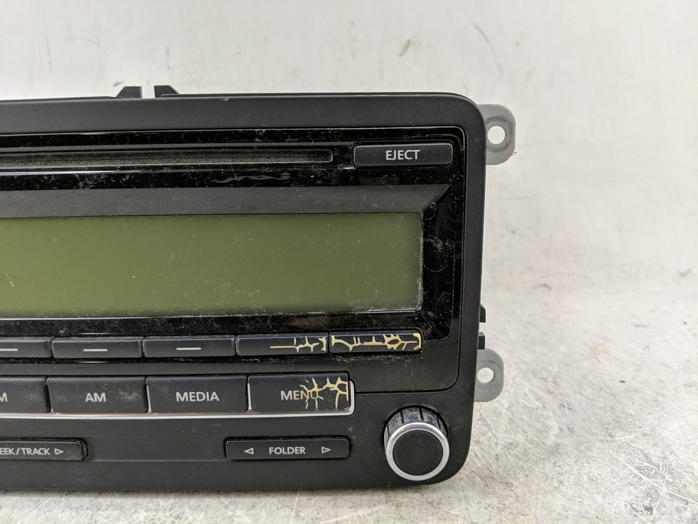 2011 Volkswagen Jetta Radio AM FM Cd Player Receiver Replacement P/N:1K0 035 164 A Fits OEM Used Auto Parts - Oemusedautopar
