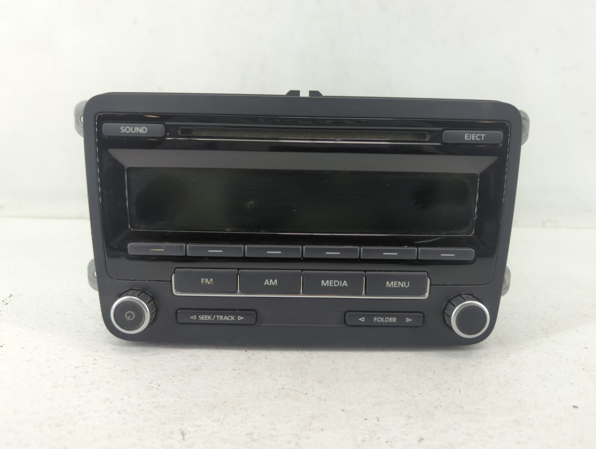 2011-2014 Volkswagen Jetta Am Fm Cd Player Radio Receiver 129388 - Oemusedautoparts1.com