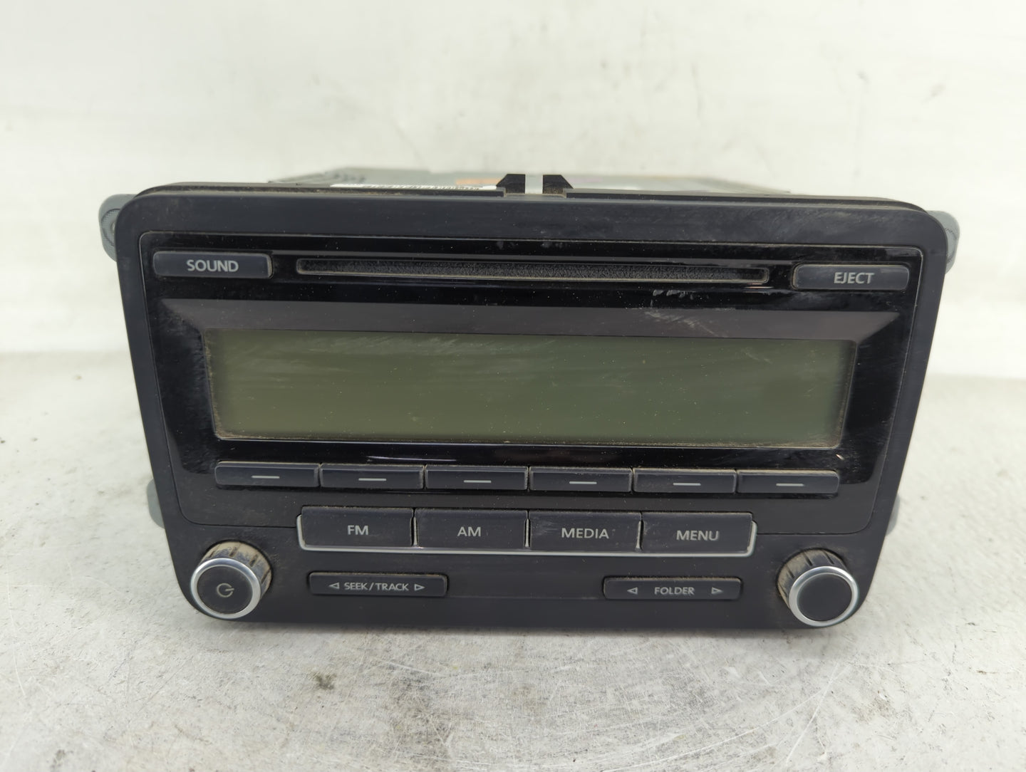 2011-2014 Volkswagen Jetta Radio AM FM Cd Player Receiver Replacement P/N:1K0 035 164 A Fits Fits 2011 2012 2013 2014 OEM Us