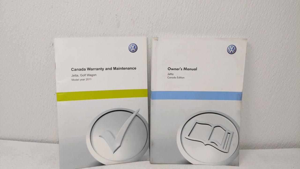 2011 Volkswagen Jetta Owners Manual Book Guide OEM Used Auto Parts - Oemusedautoparts1.com
