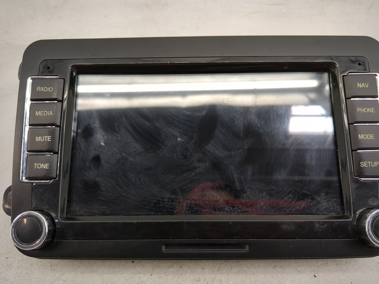 2005-2011 Volkswagen Jetta Radio AM FM Cd Player Receiver Replacement Fits Fits 2005 2006 2007 2008 2009 2010 2011 OEM Used 