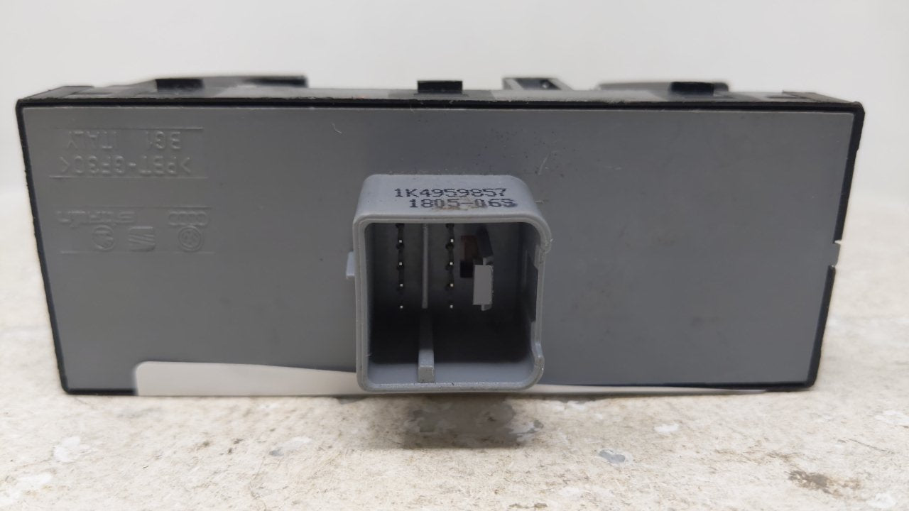 2011 Volkswagen Jetta Master Power Window Switch Replacement Driver Side Left P/N:1K4959857 Fits OEM Used Auto Parts - Oemus