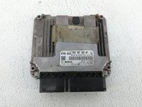 2016-2017 Volkswagen Jetta PCM Engine Control Computer ECU ECM PCU OEM P/N:04E 907 309 B 04E 907 309 AP Fits Fits 2016 2017 