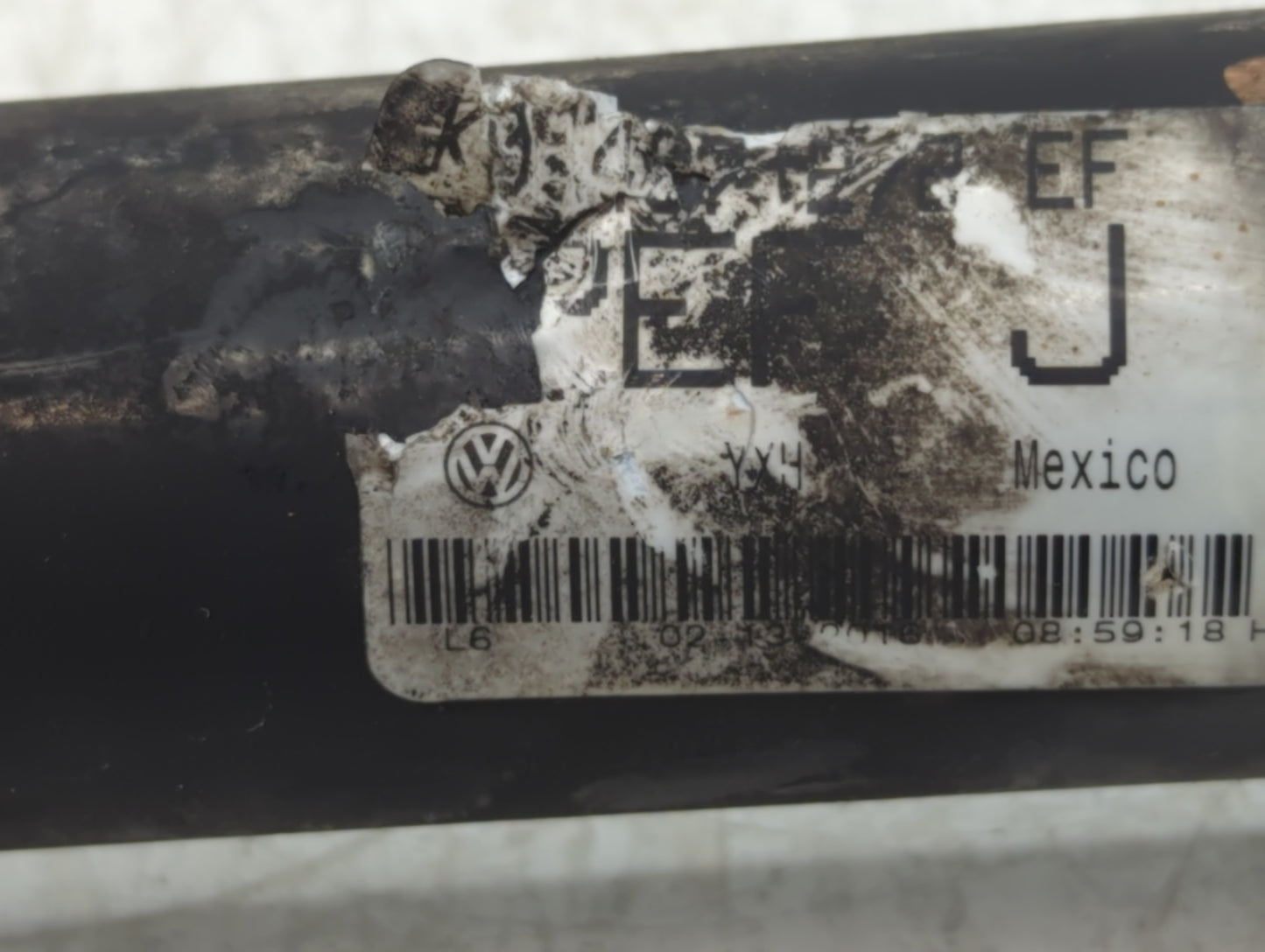 2008-2011 Volkswagen Jetta Axle Shaft Front Driver Cv C/v - Oemusedautoparts1.com