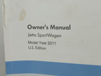 2011 Volkswagen Jetta Owners Manual Book Guide OEM Used Auto Parts - Oemusedautoparts1.com
