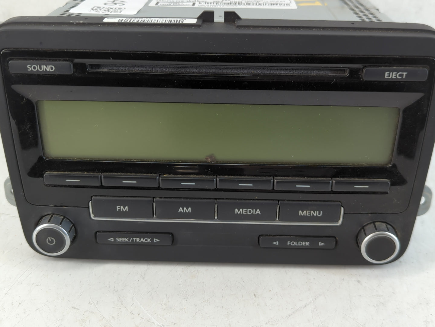 2011-2014 Volkswagen Jetta Radio AM FM Cd Player Receiver Replacement P/N:1K0 035 164 A Fits Fits 2011 2012 2013 2014 2015 2