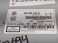 2011 Volkswagen Jetta City Radio AM FM Cd Player Receiver Replacement P/N:1K0 035 164 D Fits Fits 2012 2013 2014 2015 2016 O