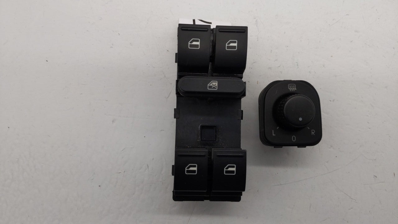 2006-2012 Volkswagen Passat Master Power Window Switch Replacement Driver Side Left P/N:3C1867171B 1K4 959 857 B Fits OEM Us