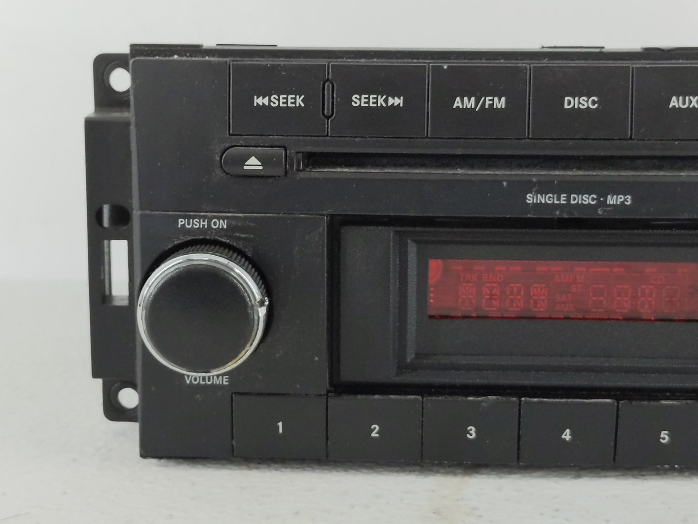 2009-2011 Volkswagen Routan Radio AM FM Cd Player Receiver Replacement P/N:P05091550AD Fits Fits 2009 2010 2011 OEM Used Aut