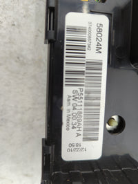 2009-2011 Volkswagen Routan Climate Control Module Temperature AC/Heater Replacement P/N:P55111869AH Fits Fits 2009 2010 201