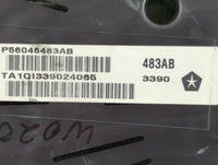 2011 Volkswagen Routan Instrument Cluster Speedometer Gauges P/N:56046483AB Fits OEM Used Auto Parts - Oemusedautoparts1.com