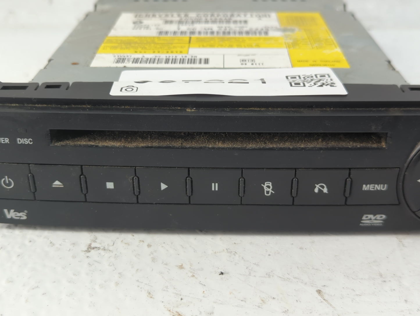 2009-2014 Volkswagen Routan Radio AM FM Cd Player Receiver Replacement P/N:P05064499AB Fits Fits 2009 2010 2011 2012 2013 20