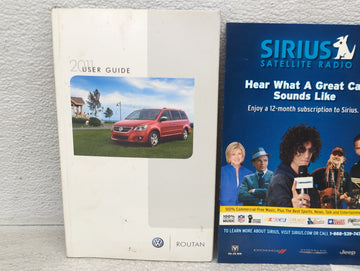 2011 Volkswagen Routan Owners Manual Book Guide OEM Used Auto Parts