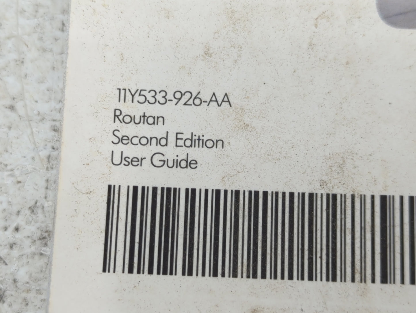 2011 Volkswagen Routan Owners Manual Book Guide OEM Used Auto Parts - Oemusedautoparts1.com