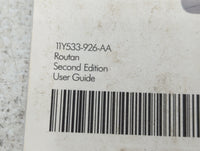 2011 Volkswagen Routan Owners Manual Book Guide OEM Used Auto Parts - Oemusedautoparts1.com
