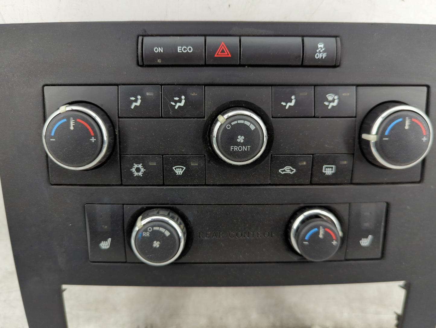 2011 Volkswagen Routan Climate Control Module Temperature AC/Heater Replacement P/N:P55111869AH Fits Fits 2009 2010 OEM Used