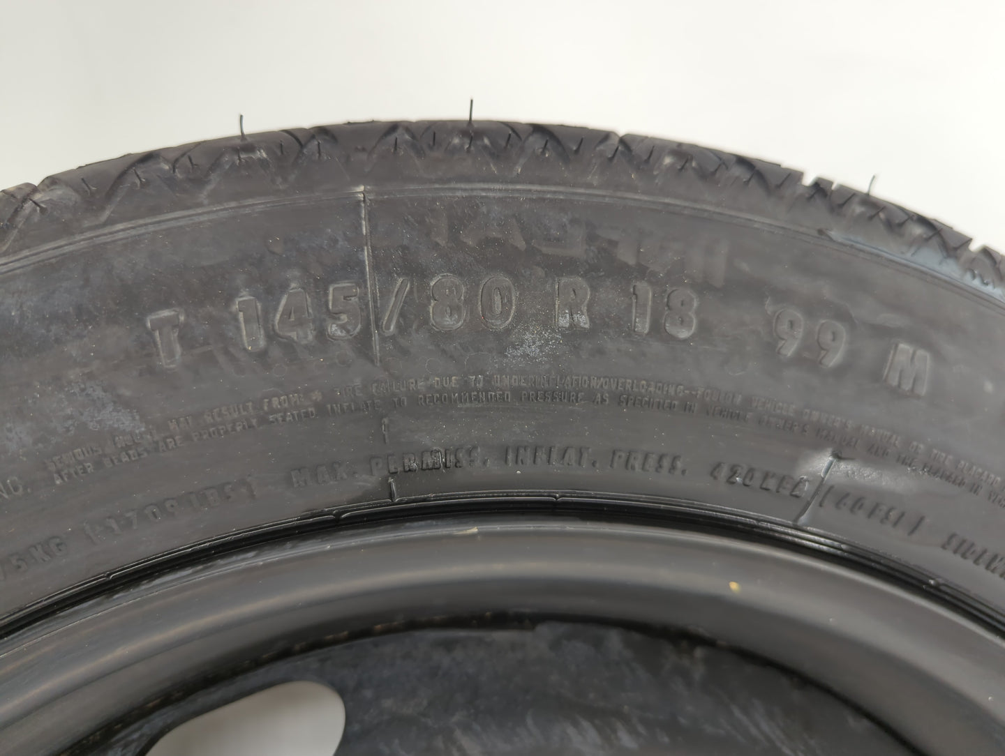 2009-2017 Volkswagen Tiguan Spare Donut Tire Wheel Rim Oem - Oemusedautoparts1.com