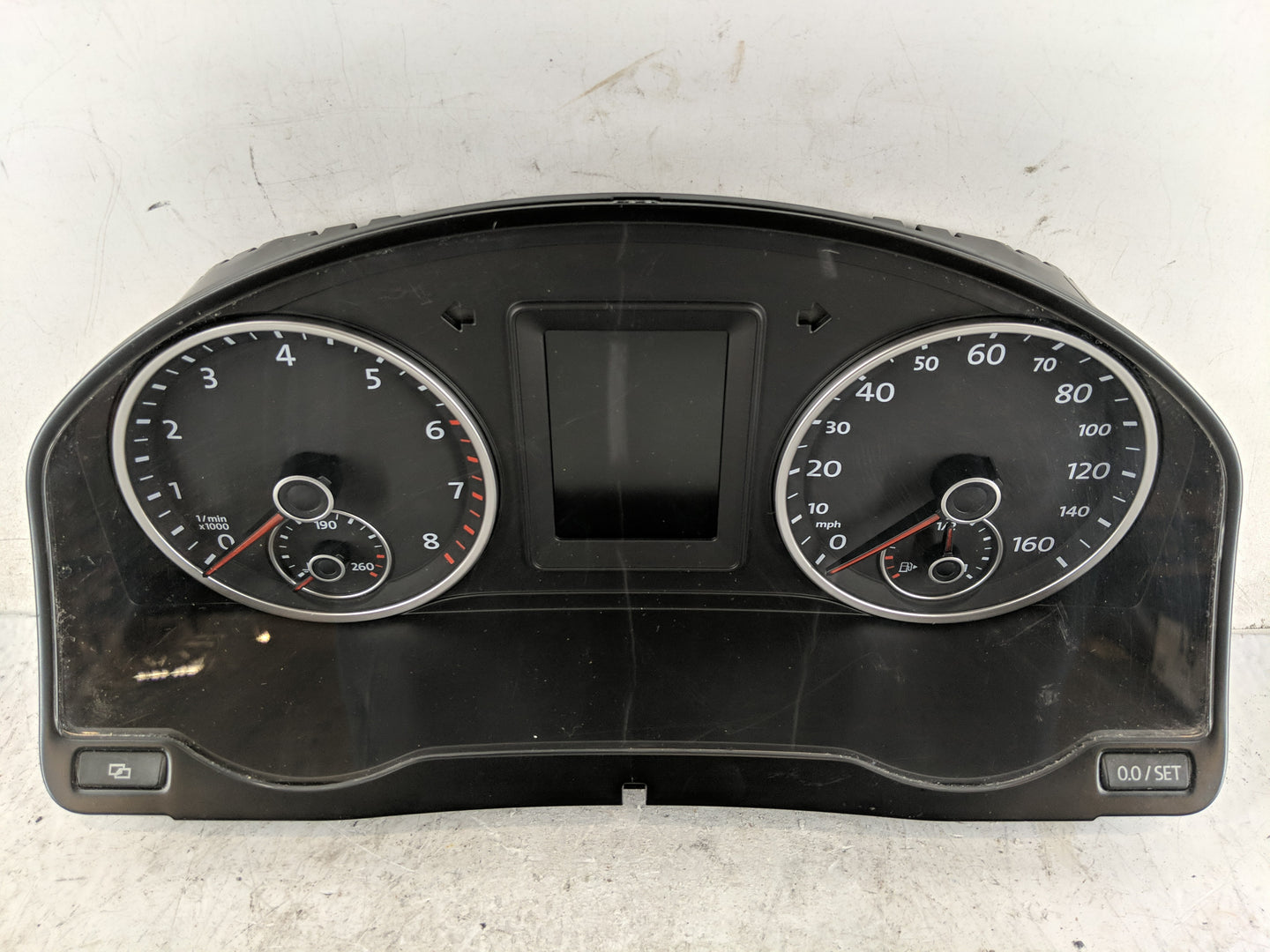2011 Volkswagen Tiguan Instrument Cluster Speedometer Gauges Fits OEM Used Auto Parts - Oemusedautoparts1.com