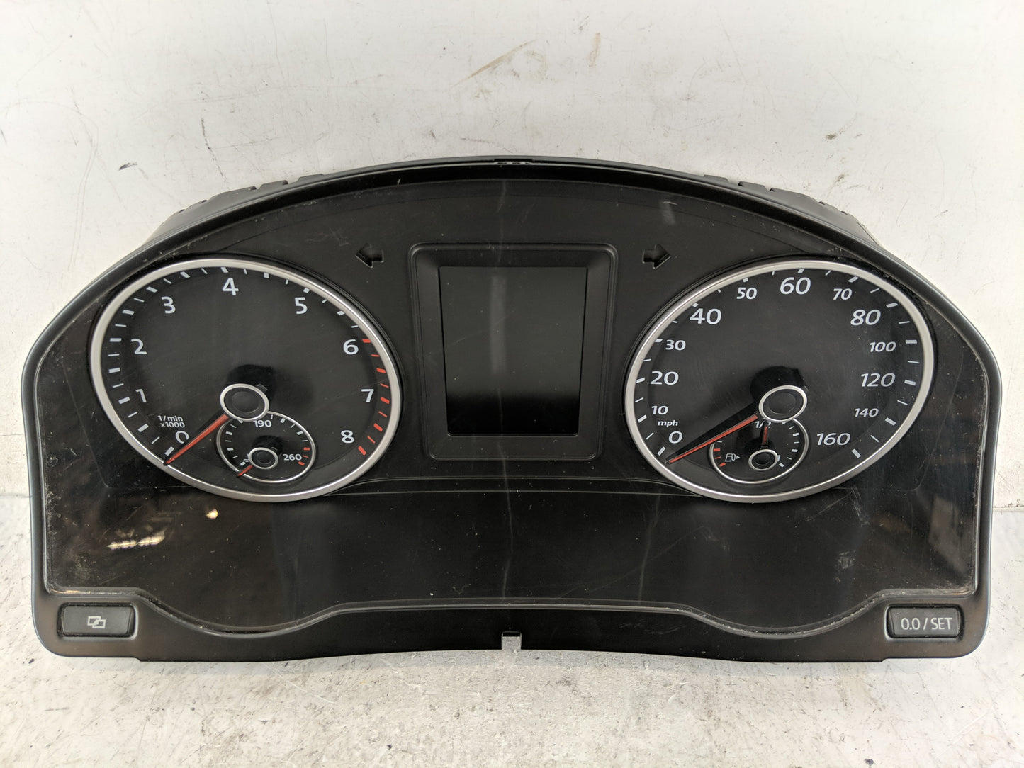2011 Volkswagen Tiguan Instrument Cluster Speedometer Gauges Fits OEM Used Auto Parts - Oemusedautoparts1.com