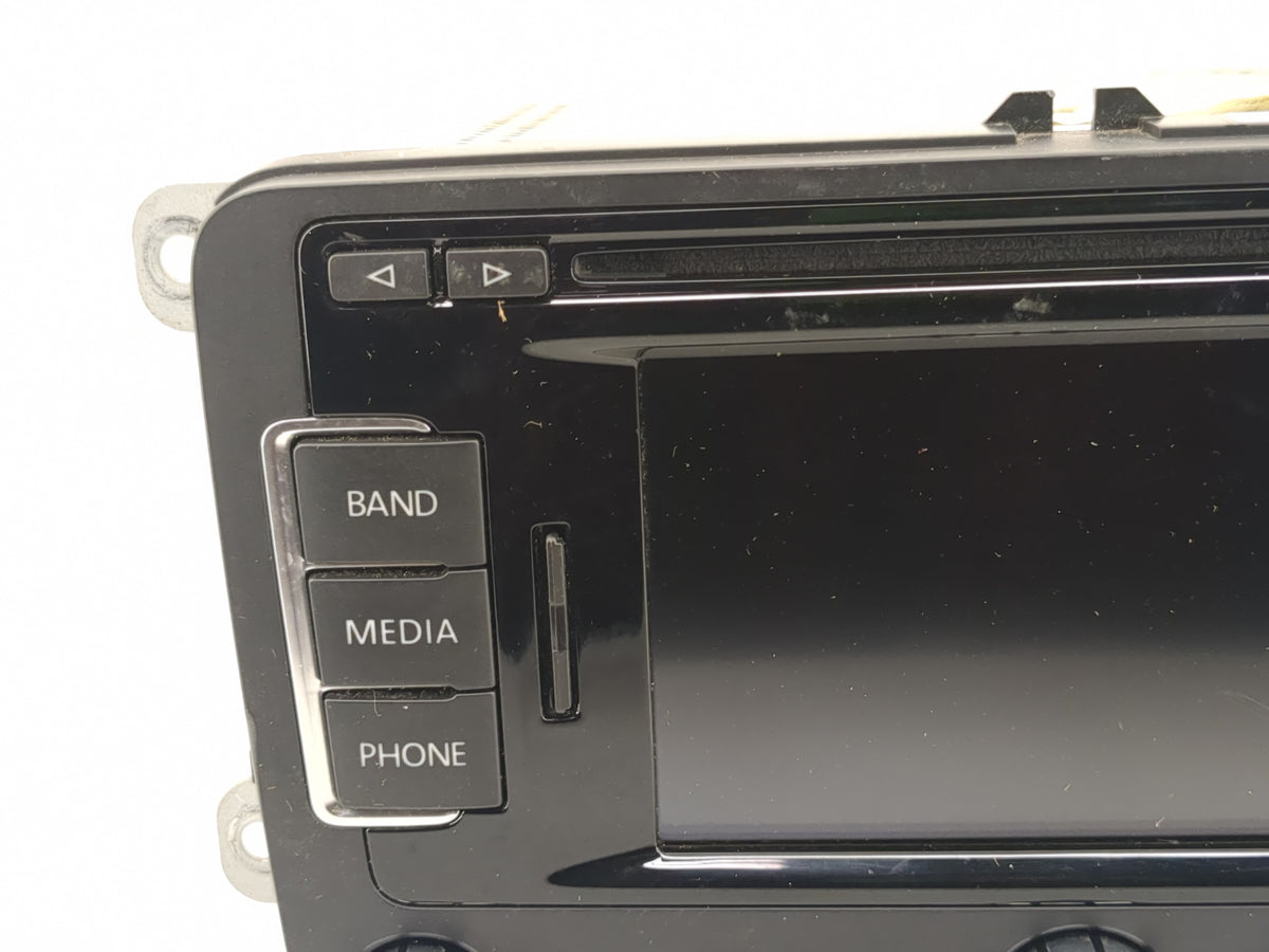 2009-2017 Volkswagen Tiguan Radio AM FM Cd Player Receiver Replacement P/N:1K0 035 274 D Fits OEM Used Auto Parts - Oemuseda