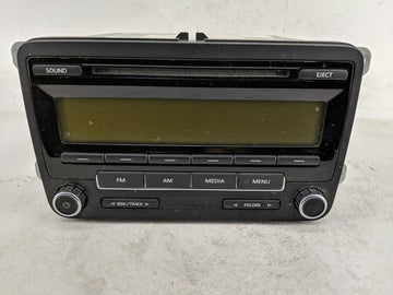 2009-2017 Volkswagen Tiguan Radio AM FM Cd Player Receiver Replacement P/N:5N0 035 164 A Fits OEM Used Auto Parts - Oemuseda