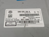 2009-2017 Volkswagen Tiguan Radio AM FM Cd Player Receiver Replacement P/N:5N0 035 164 A Fits OEM Used Auto Parts - Oemuseda