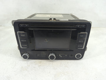 2009-2017 Volkswagen Tiguan Radio AM FM Cd Player Receiver Replacement P/N:1K0 035 274 Fits OEM Used Auto Parts - Oemusedaut