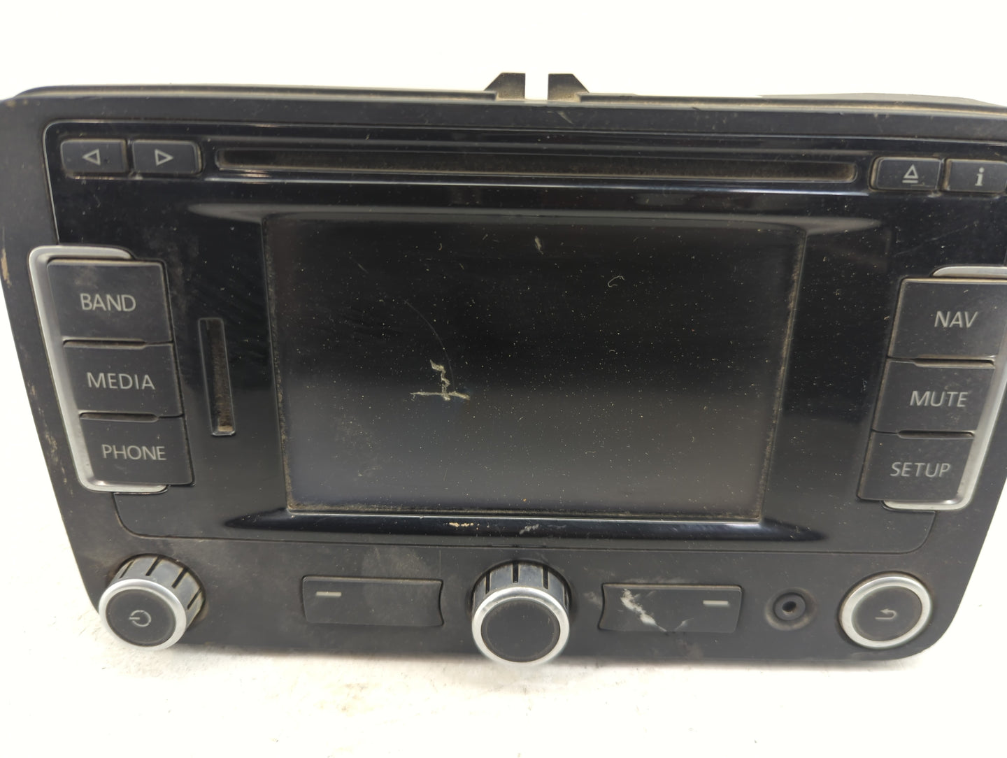 2009-2017 Volkswagen Tiguan Radio AM FM Cd Player Receiver Replacement P/N:1K0 035 274 Fits OEM Used Auto Parts - Oemusedaut