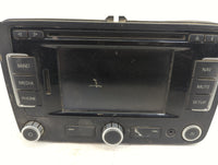 2009-2017 Volkswagen Tiguan Radio AM FM Cd Player Receiver Replacement P/N:1K0 035 274 Fits OEM Used Auto Parts - Oemusedaut