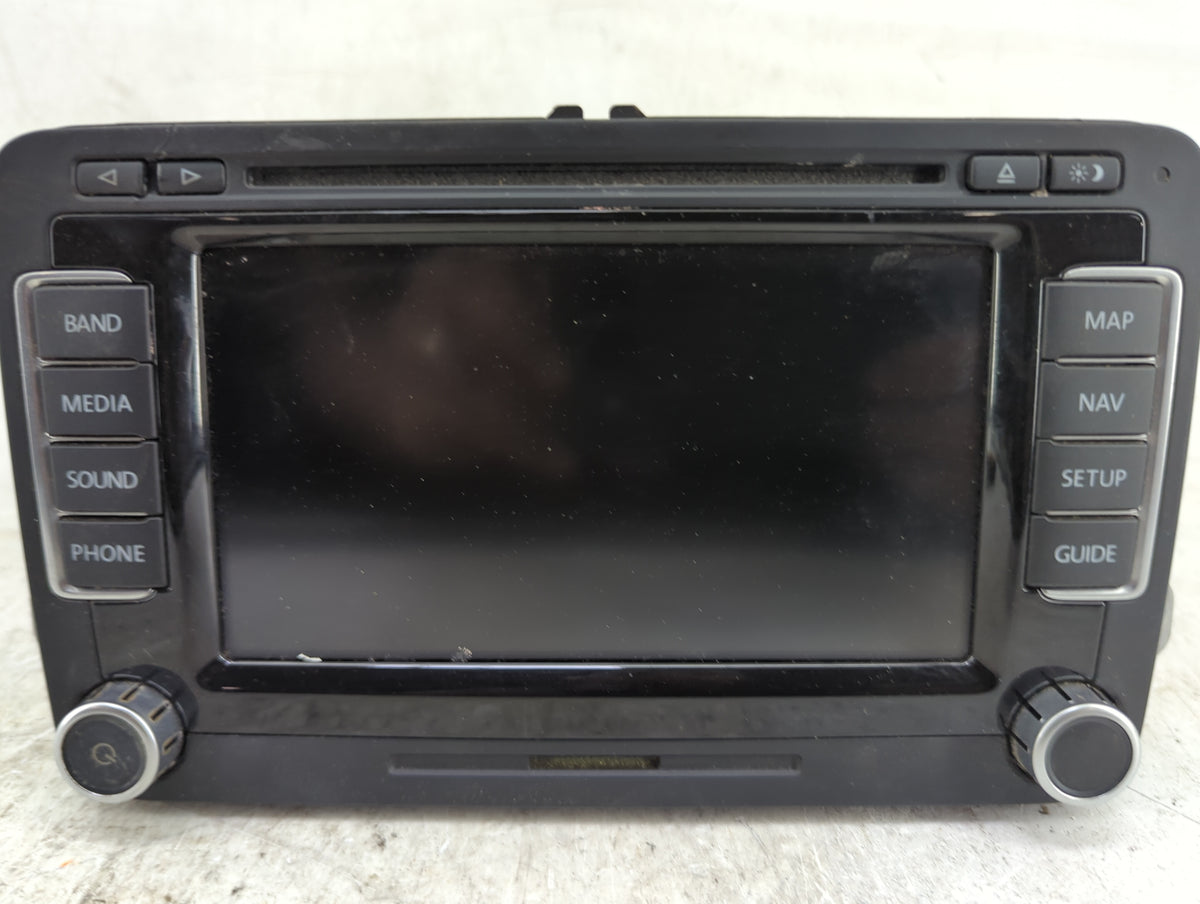 2009-2017 Volkswagen Tiguan Radio AM FM Cd Player Receiver Replacement P/N:3C0035684C A2C53424530 Fits OEM Used Auto Parts -