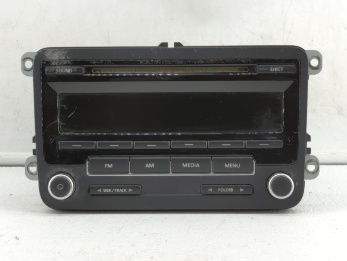 2009-2017 Volkswagen Tiguan Am Fm Cd Player Radio Receiver 381472 - Oemusedautoparts1.com