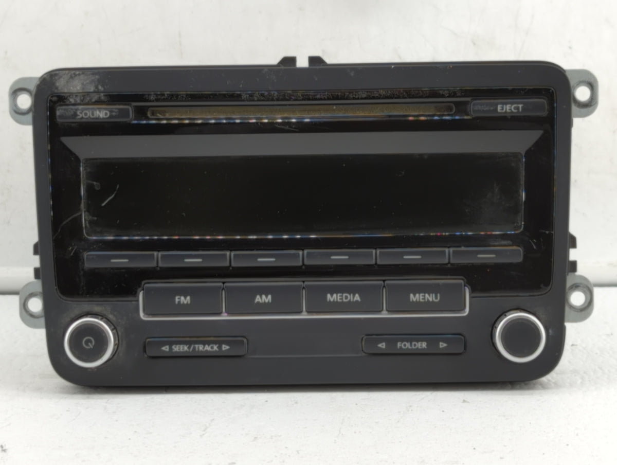 2009-2017 Volkswagen Tiguan Am Fm Cd Player Radio Receiver 381472 - Oemusedautoparts1.com