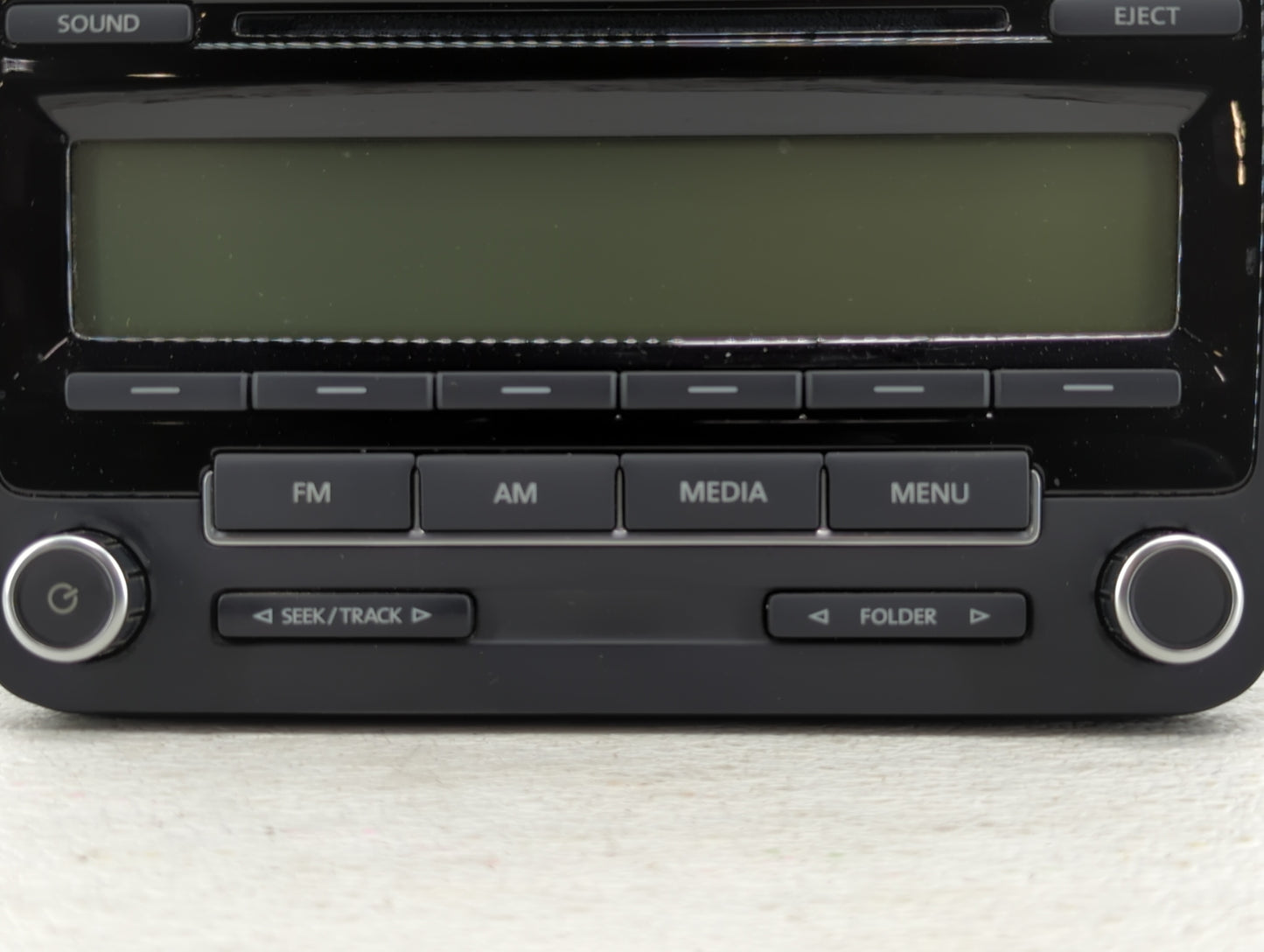 2009-2017 Volkswagen Tiguan Am Fm Cd Player Radio Receiver - Oemusedautoparts1.com