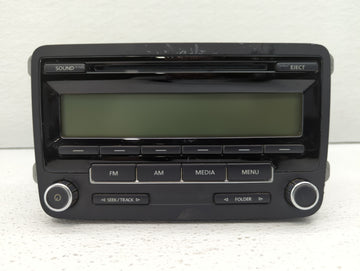 2009-2017 Volkswagen Tiguan Am Fm Cd Player Radio Receiver - Oemusedautoparts1.com