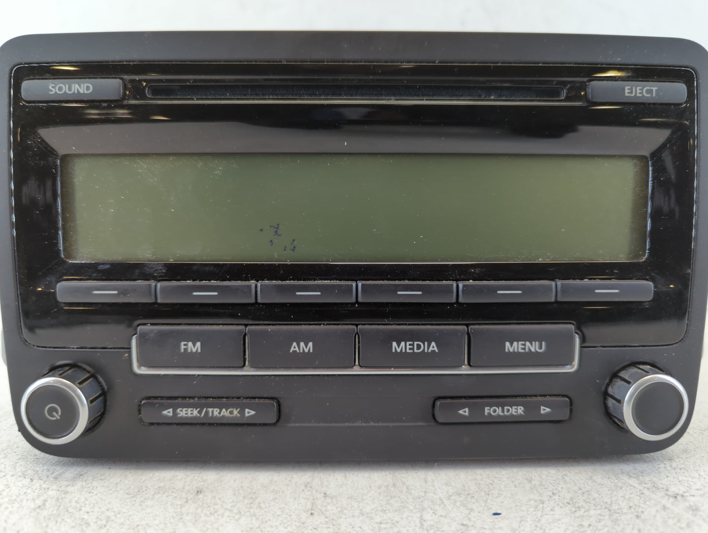 2009-2017 Volkswagen Tiguan Am Fm Cd Player Radio Receiver - Oemusedautoparts1.com
