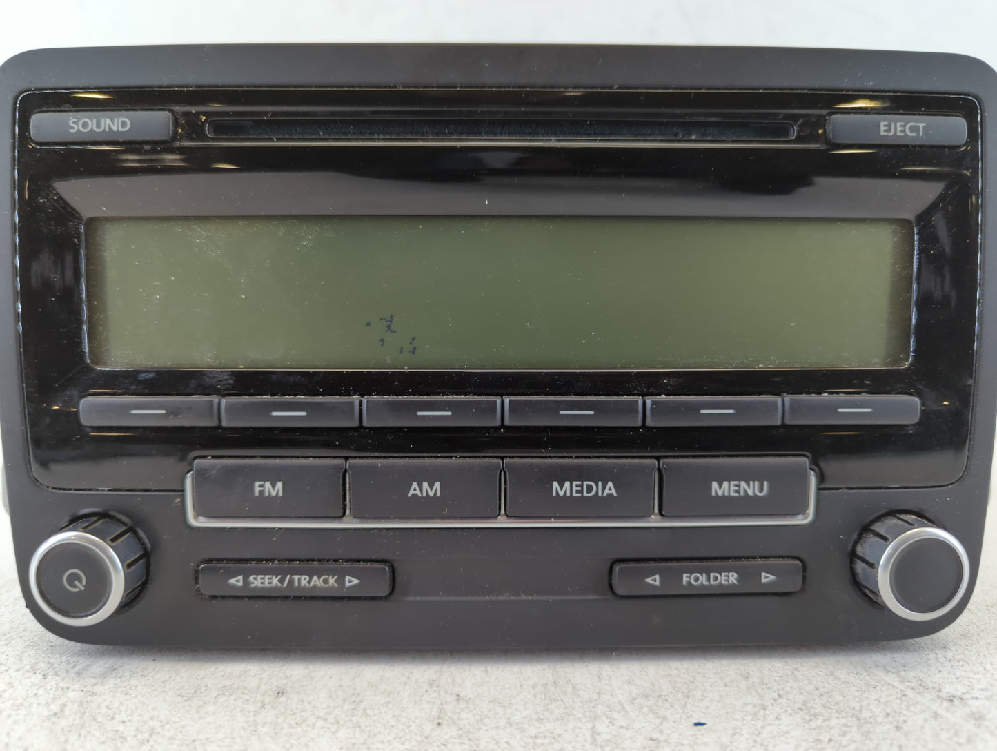 2009-2017 Volkswagen Tiguan Am Fm Cd Player Radio Receiver - Oemusedautoparts1.com