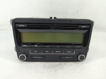 2009-2017 Volkswagen Tiguan Radio AM FM Cd Player Receiver Replacement P/N:5N0 035 164 A Fits OEM Used Auto Parts - Oemuseda