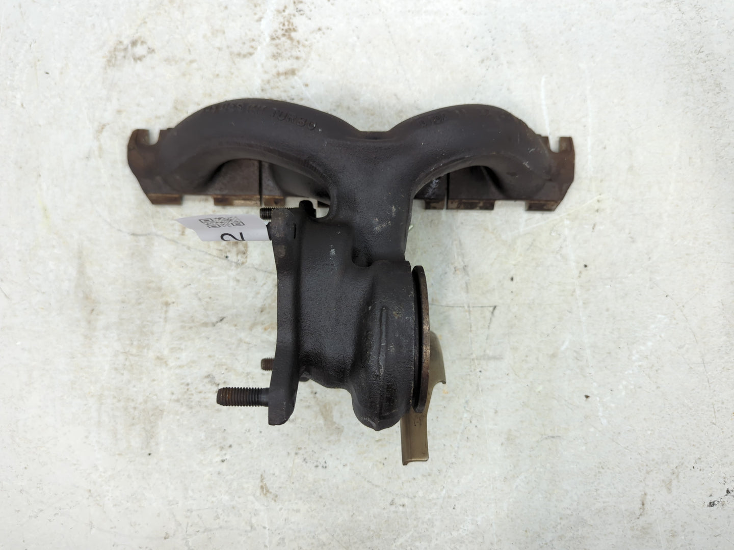 2009 Volkswagen Tiguan Turbocharger Exhaust Manifold With Turbo Charger - Oemusedautoparts1.com
