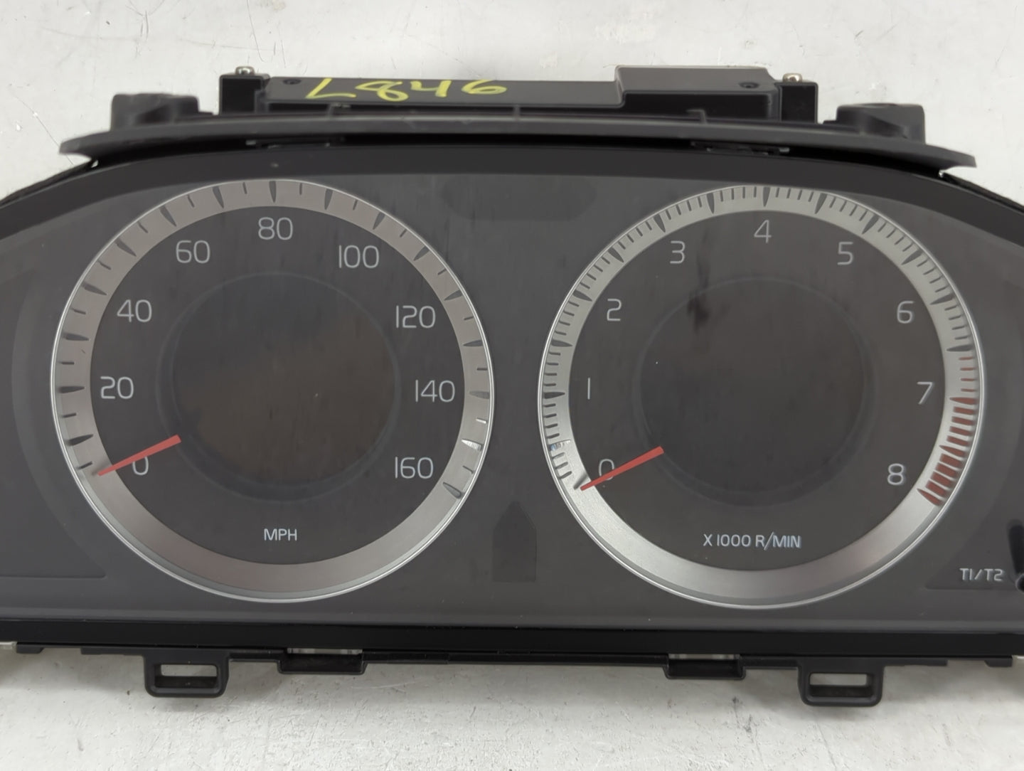 2010-2011 Volvo S80 Instrument Cluster Speedometer Gauges P/N:31270903AA 36002602, 69399-350U Miles: Fits Fits 2010 2011 OEM